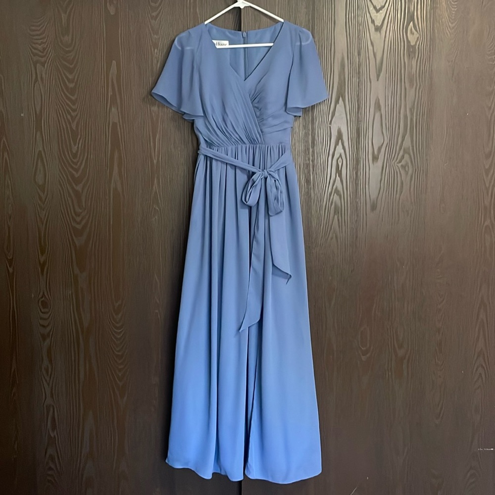 Blue bridesmaids dress - JJs house